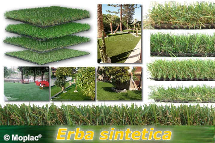 Erba Sintetica o Prato Sintetico per giardini e terrazze