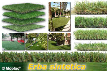 ERBA SINTETICA - Prato sintetico realistico La collezione completa di erba sintetica ed accessori e posa.